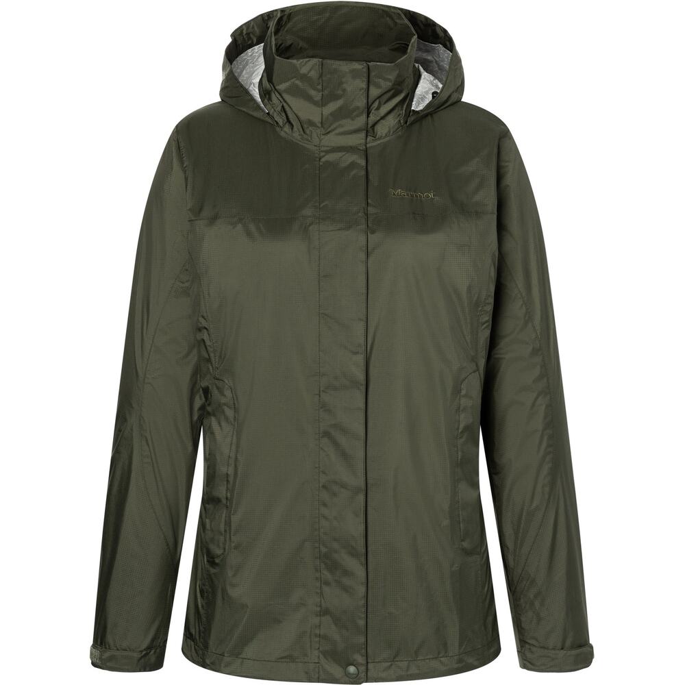 NWT Marmot Women’s PreCip Eco Rain Jacket S Nori Waterproof Ultralight $120 - Picture 6 of 13